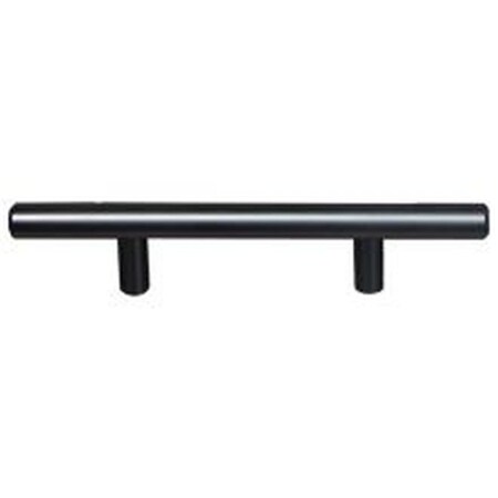 Crown 6" Bar Cabinet Pull with 3-3/4" Center to Center Dark Pewter Finish CHP1096DP